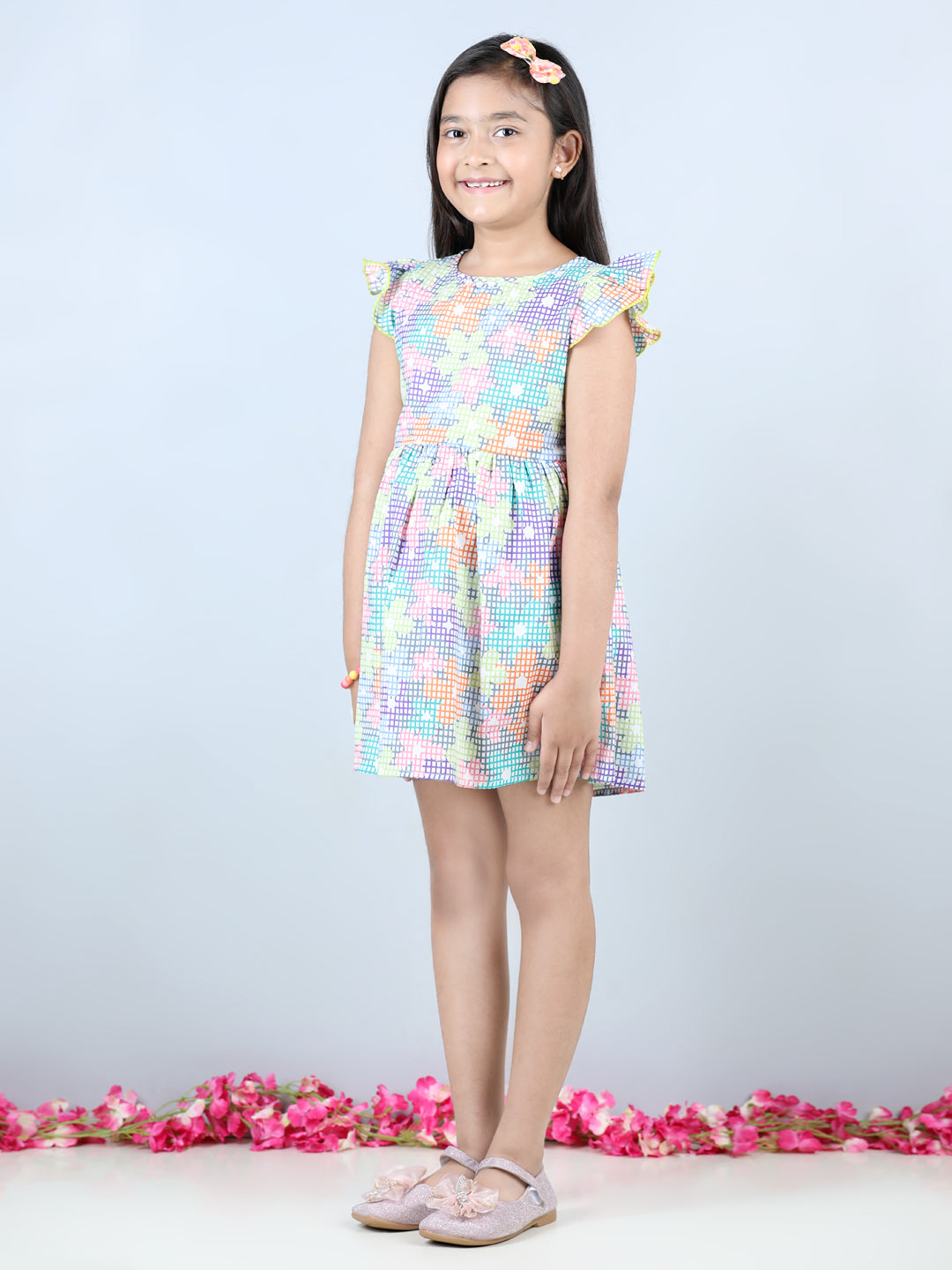 Cutiekins Pack Of 2 Dress-Multicolour