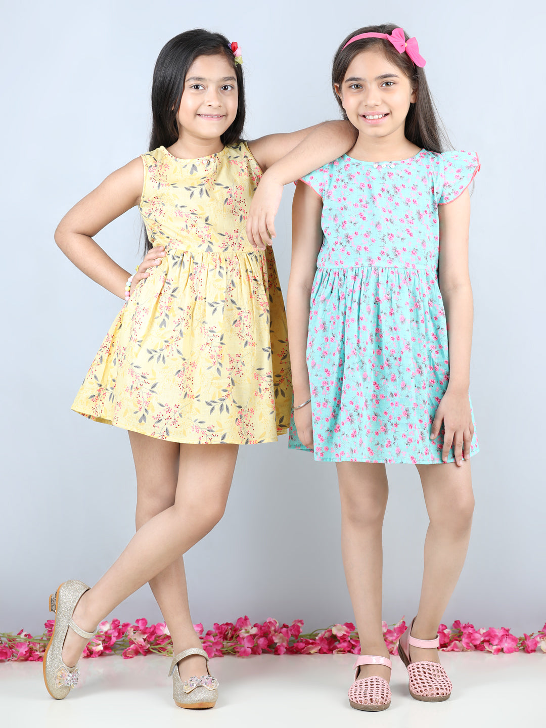 Cutiekins Pack Of 2 Dress-Multicolour