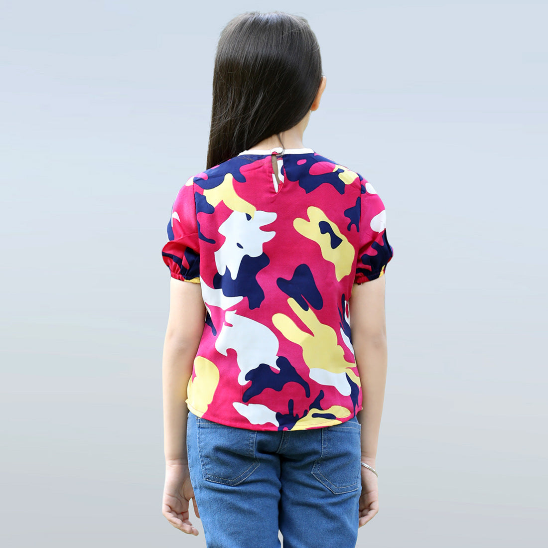 Cutiekins Pack Of 2 Printed Top-Multiclor