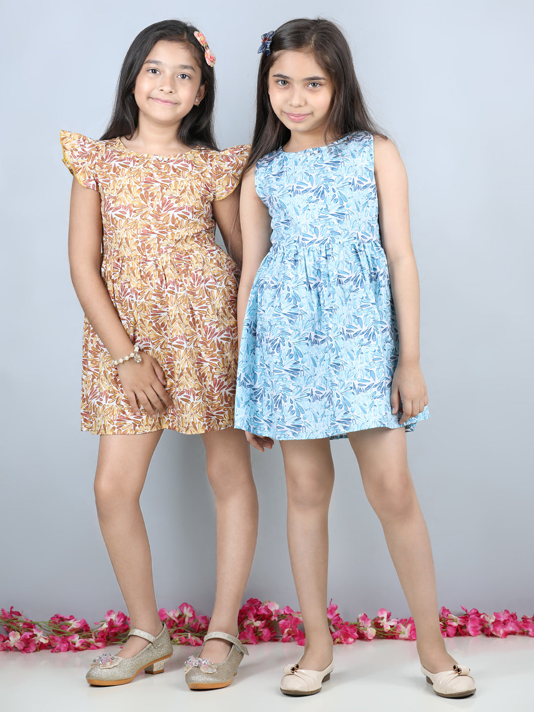 Cutiekins Pack Of 2 Dress-Multicolour