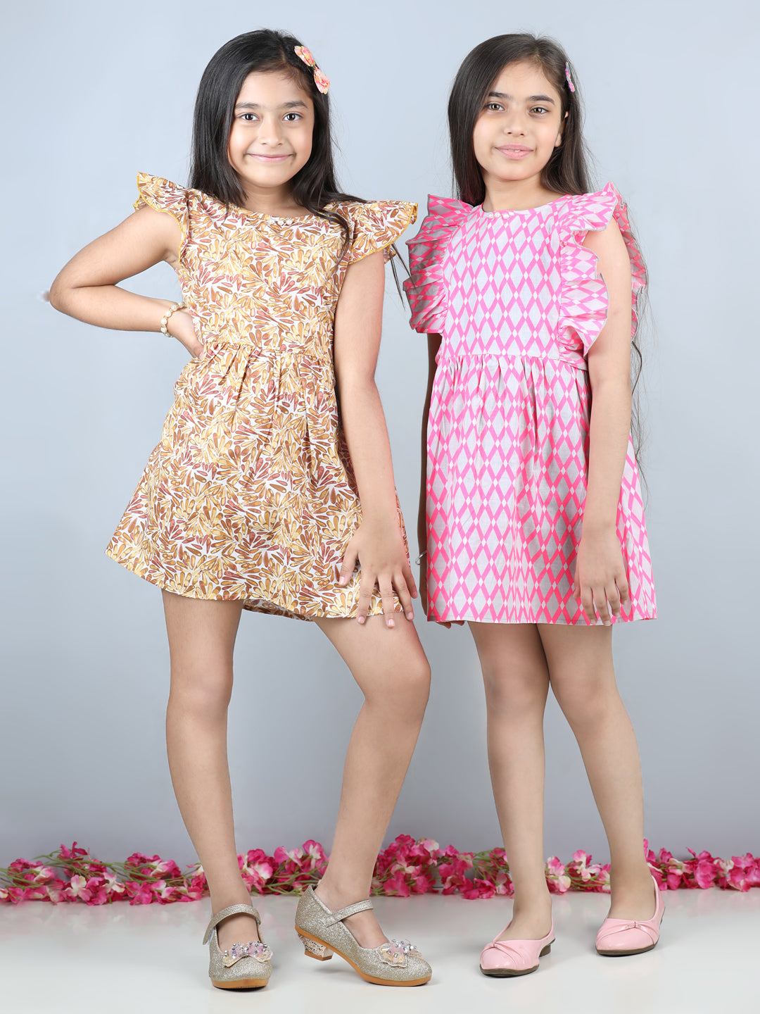 Cutiekins Pack Of 2 Dress-Multicolour