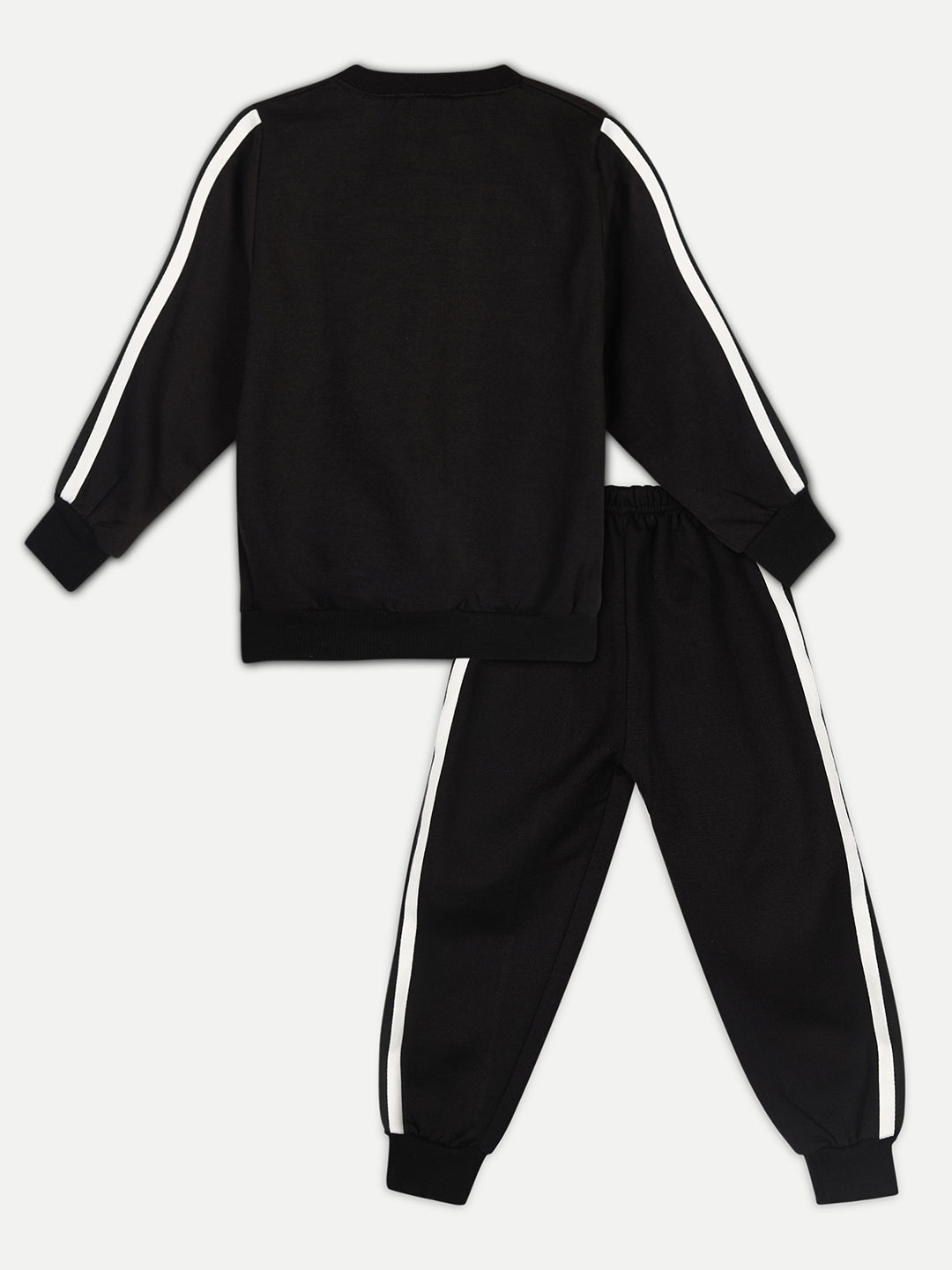 Cutiekins Boys Black Sweatshirt With Trackpant