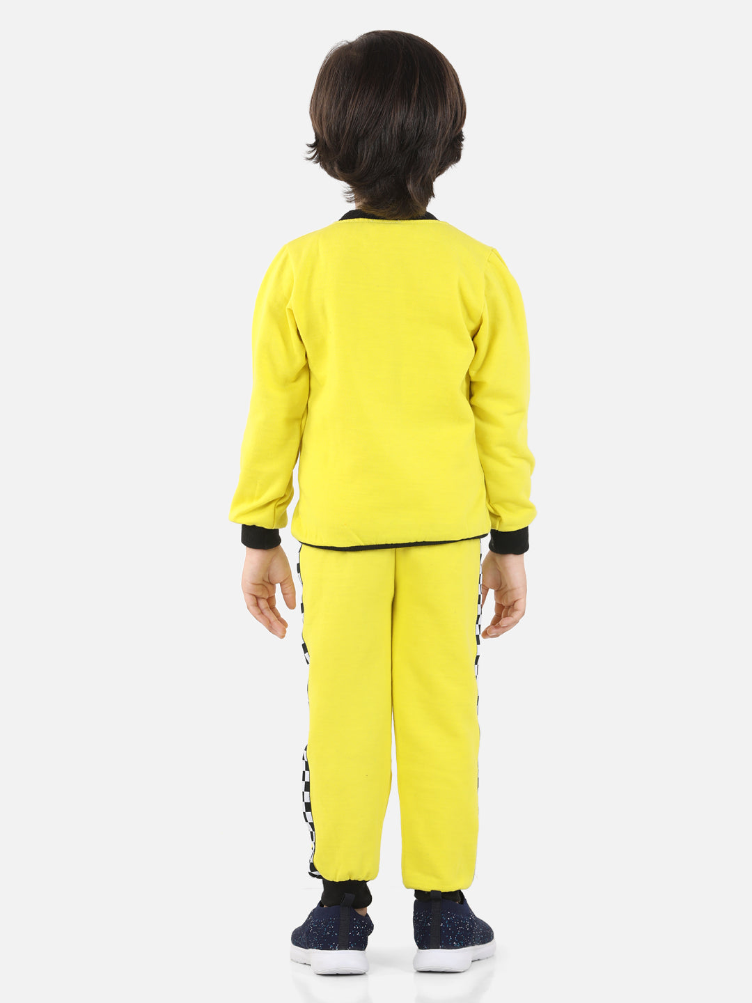 Cutiekins Boys Yellow Sweatshirt With Trackpant