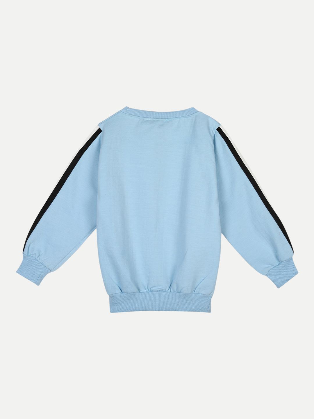 Cutiekins Pack of 2 Sweatshirt-Sky Blue & Yellow