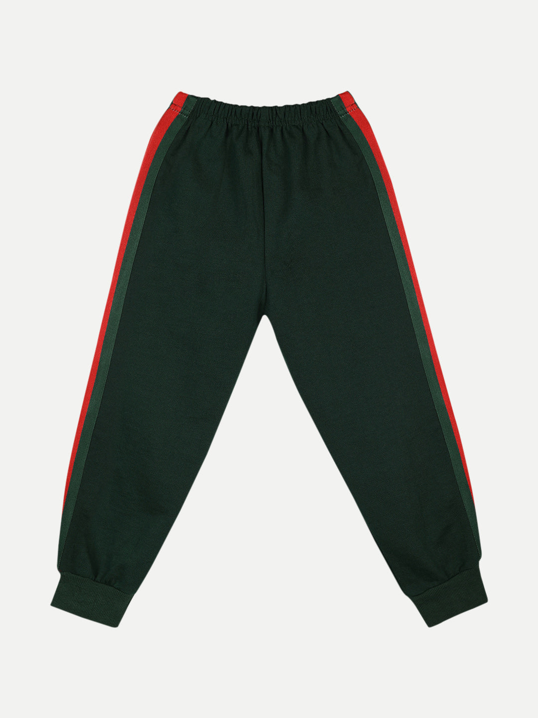 Cutiekins Pack of 2 Track Pant -Bottle Green & Red