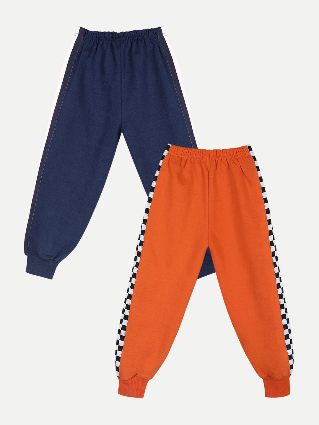 Cutiekins Pack of 2 Track Pant -Navy Blue & Orange