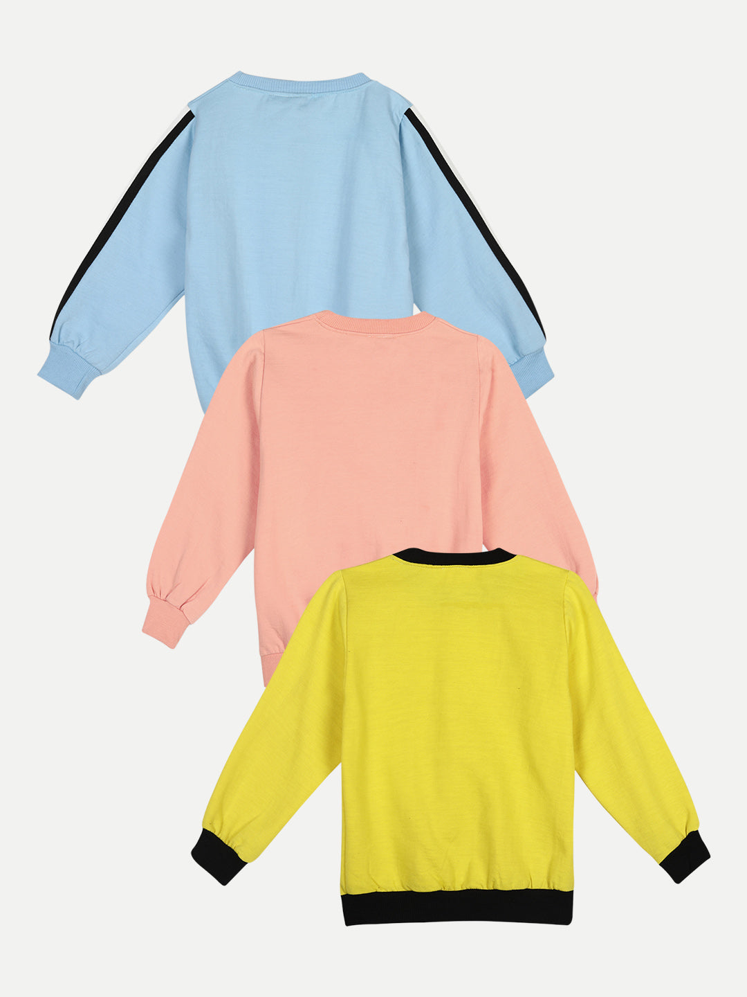 Cutiekins Pack of 3 Sweatshirt -Multicolour