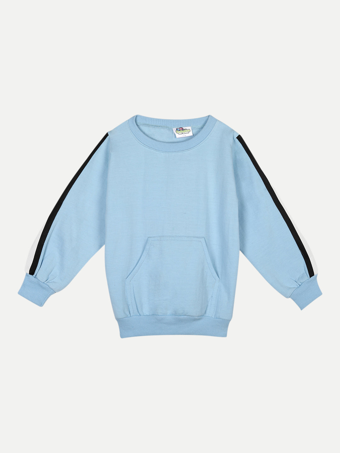 Cutiekins Pack of 2 Sweatshirt -Sky Blue & Red